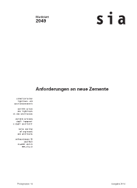 Buch: Anforderung an neue Zemente, , Buch: Anforderung an neue Zemente