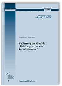 Forschungsbericht: Neufassung der Richtlinie Forschungsbericht: Neufassung der Richtlinie