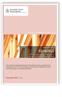 Buch: EEHB 2022. The 4th International Conference on Energy Efficiency in Historic Buildings