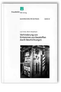 Verhinderung von Emissionen aus Baustoffen durch Beschichtungen