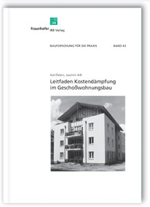 Leitfaden Kostendämpfung im Geschoßwohnungsbau