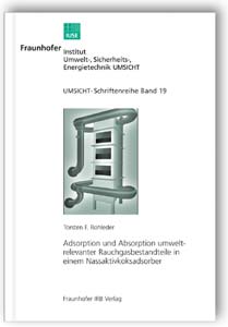 Buch: Adsorption und Absorption umweltrelevanter Rauchgasbestandteile in einem Nassaktivkoksadsorber, Torsten F. Rohleder, 978-3-8167-5548-7 Buch: Adsorption und Absorption umweltrelevanter Rauchgasbestandteile in einem Nassaktivkoksadsorber