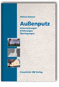 Buch: Außenputz. Untersuchungen - Erfahrungen - Überlegungen, Helmut Künzel, 978-3-8167-6217-1 Buch: Außenputz. Untersuchungen - Erfahrungen - Überlegungen