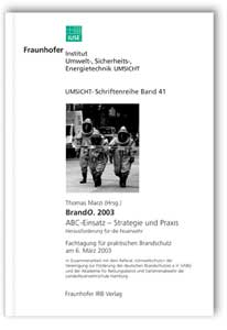 Buch: BrandO. 2003, Thomas Marzi, 978-3-8167-6253-9 Buch: BrandO. 2003