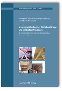 Schimmelpilzbildung bei Dachüberständen und an Holzkonstruktionen