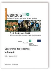 Buch: EEMODS 05 Energy Efficiency in Motor Driven Systems