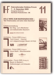 Buch: 11. Internationales Holzbau-Forum. 2 Bände, , 978-3-8167-6936-1 Buch: 11. Internationales Holzbau-Forum. 2 Bände
