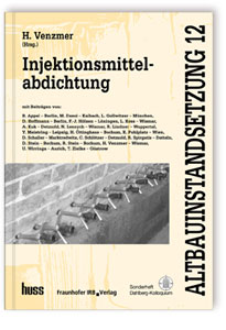 Buch: Injektionsmittelabdichtung, , 978-3-8167-7150-0 Buch: Injektionsmittelabdichtung