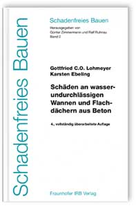 Schäden an wasserundurchlässigen Wannen und Flachdächern aus Beton