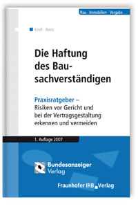 Die Haftung des Bausachverständigen