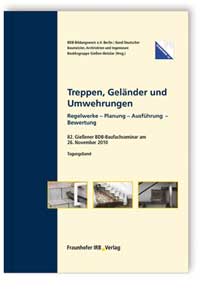 Treppen, Geländer und Umwehrungen