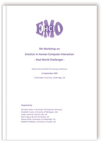 Buch: Emotion in Human-Computer Interaction - Real World Challenges, , 978-3-8396-0088-7 Buch: Emotion in Human-Computer Interaction - Real World Challenges