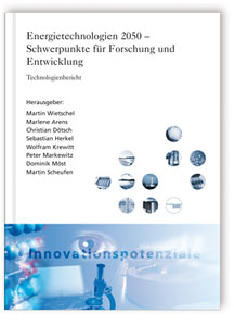 Buch: Energietechnologien 2050 - Schwerpunkte für Forschung und Entwicklung
