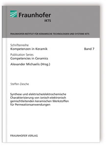 Buch: Synthese und elektrische/elektrochemische Charakterisierung von ionisch-elektronisch gemischtleitenden keramischen Werkstoffen für Permeationsanwendungen