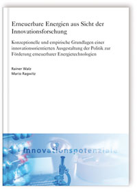 Buch: Erneuerbare Energien aus Sicht der Innovationsforschung