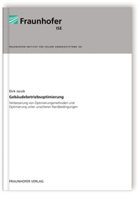 Buch: Gebäudebetriebsoptimierung