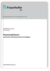 Buch: Plusenergiehäuser - technische und ökonomische Grundlagen