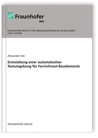 Buch: Entwicklung einer automatischen Testumgebung für Ferninfrarot-Bauelemente