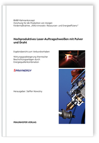 Buch: Hochproduktives Laser-Auftragschweißen mit Pulver und Draht