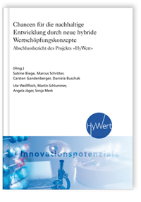 Buch: Chancen für die nachhaltige Entwicklung durch neue hybride Wertschöpfungskonzepte