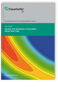 Buch: Analysis and Simulation of Crystalline Silicon Solar Cells