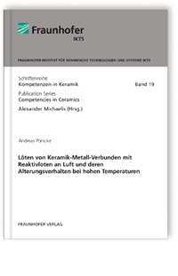 Buch: Löten von Keramik-Metall-Verbunden mit Reaktivloten an Luft und deren Alterungsverhalten bei hohen Temperaturen