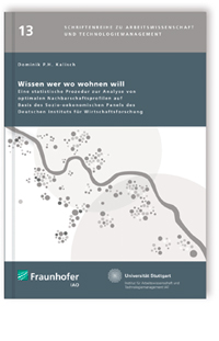 Buch: Wissen wer wo wohnen will, Dominik Pascal Henning Kalisch, 978-3-8396-0684-1 Buch: Wissen wer wo wohnen will