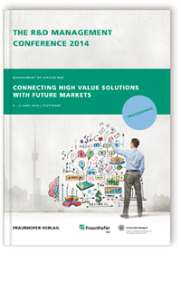 Buch: The R and D Management Conference 2014, Stuttgart, Germany, , 978-3-8396-0746-6 Buch: The R and D Management Conference 2014, Stuttgart, Germany