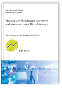 Buch: Messung der Produktivität innovativer und wissensintensiver Dienstleistungen