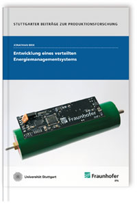 Buch: Entwicklung eines verteilten Energiemanagementsystems, Jonathan Brix, 978-3-8396-0909-5 Buch: Entwicklung eines verteilten Energiemanagementsystems