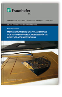 Buch: Metallorganische-Gasphasenepitaxie von III/V-Mehrfachsolarzellen für die Konzentratoranwendung