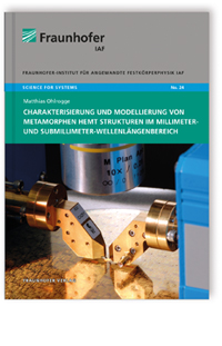 Buch: Charakterisierung und Modellierung von metamorphen HEMT Strukturen im Millimeter- und Submillimeter-Wellenlängenbereich