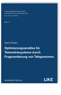 Buch: Optimierungsansätze für Telemetriesysteme durch Fragmentierung von Telegrammen