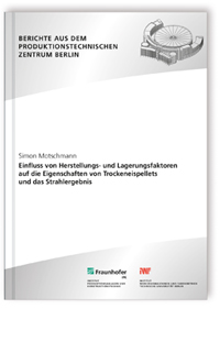 Buch: Einfluss von Herstellungs- und Lagerungsfaktoren auf die Eigenschaften von Trockeneispellets und das Strahlergebnis, Simon Motschmann, 978-3-8396-1014-5 Buch: Einfluss von Herstellungs- und Lagerungsfaktoren auf die Eigenschaften von Trockeneispellets und das Strahlergebnis