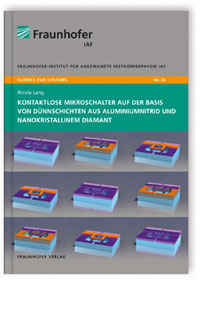 Buch: Kontaktlose Mikroschalter auf der Basis von Dünnschichten aus Aluminiumnitrid und nanokristallinem Diamant