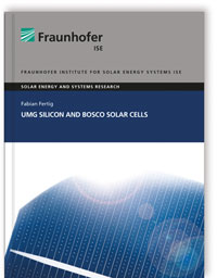 Buch: UMG Silicon and BOSCO Solar Cells