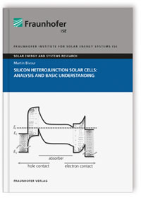 Buch: Silicon Heterojunction Solar Cells: Analysis and Basic Understanding, Martin Bivour, 978-3-8396-1166-1 Buch: Silicon Heterojunction Solar Cells: Analysis and Basic Understanding
