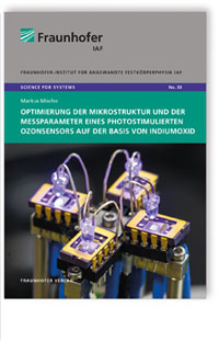 Buch: Optimierung der Mikrostruktur und der Messparameter eines photostimulierten Ozonsensors auf der Basis von Indiumoxid