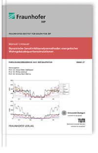 Buch: Dynamische Sensitivitätsanalysemethoden energetischer Wohngebäudequartierssimulationen