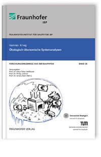 Buch: Ökologisch-ökonomische Systemanalyse, Hannes Krieg, 978-3-8396-1260-6 Buch: Ökologisch-ökonomische Systemanalyse