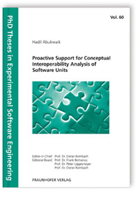 Buch: Proactive Support for Conceptual Interoperability Analysis of Software Units, Hadil Abukwaik, 978-3-8396-1338-2 Buch: Proactive Support for Conceptual Interoperability Analysis of Software Units