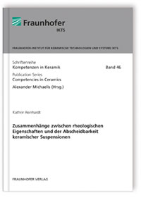 Buch: Zusammenhänge zwischen rheologischen Eigenschaften und der Abscheidbarkeit keramischer Suspensionen