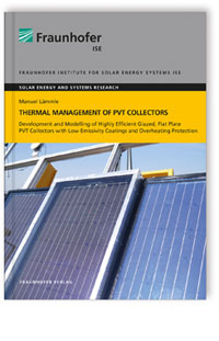 Buch: Thermal management of PVT collectors, Manuel Lämmle, 978-3-8396-1436-5 Buch: Thermal management of PVT collectors