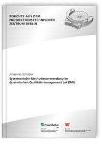 Buch: Systematische Methodenanwendung im dynamischen Qualitätsmanagement bei KMU