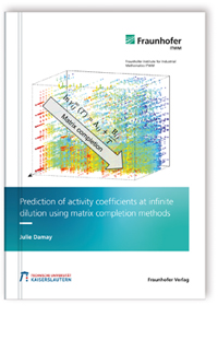 Buch: Prediction of activity coefficients at infinite dilution using matrix completion methods