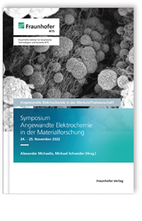 Buch: Symposium Angewandte Elektrochemie in der Materialforschung 24.–25. November 2022