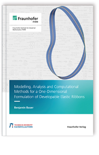 Modelling, Analysis and Computational Methods for a One-Dimensional Formulation of Developable Elastic Ribbons