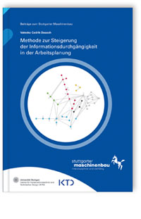 Buch: Methode zur Steigerung der Informationsdurchgängigkeit in der Arbeitsplanung