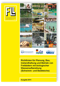 Merkblatt: Richtlinien für Planung, Bau, Instandhaltung und Betrieb von Freibädern mit biologischer Wasseraufbereitung (Schwimm- und Badeteiche). Ausgabe Dezember 2011, , Merkblatt: Richtlinien für Planung, Bau, Instandhaltung und Betrieb von Freibädern mit biologischer Wasseraufbereitung (Schwimm- und Badeteiche). Ausgabe Dezember 2011