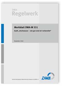 Merkblatt: Merkblatt DWA-M 551, Dezember 2010. Audit Merkblatt: Merkblatt DWA-M 551, Dezember 2010. Audit